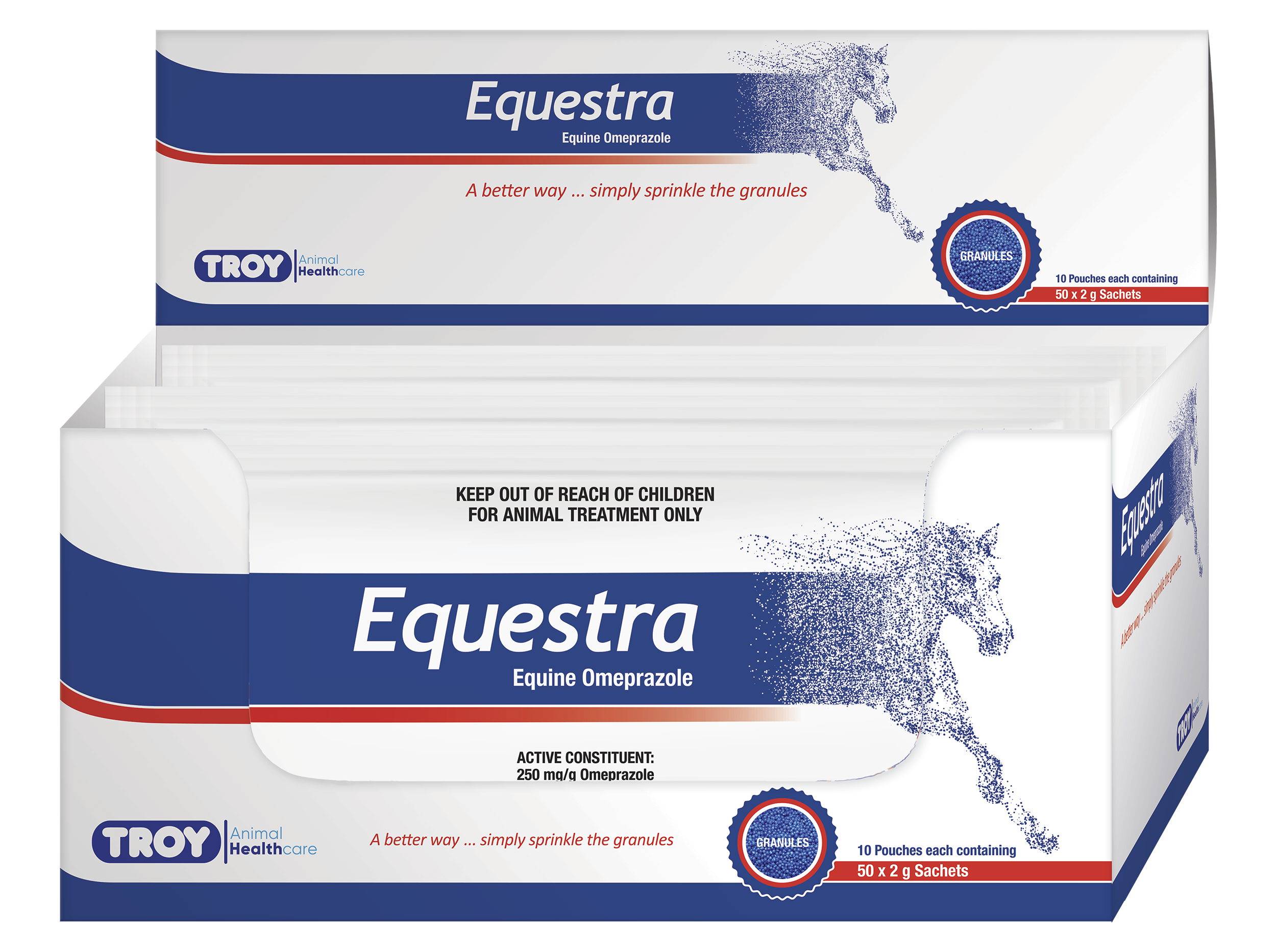 Equestra Equine Omeprazole 1 Box of 10 Pouches