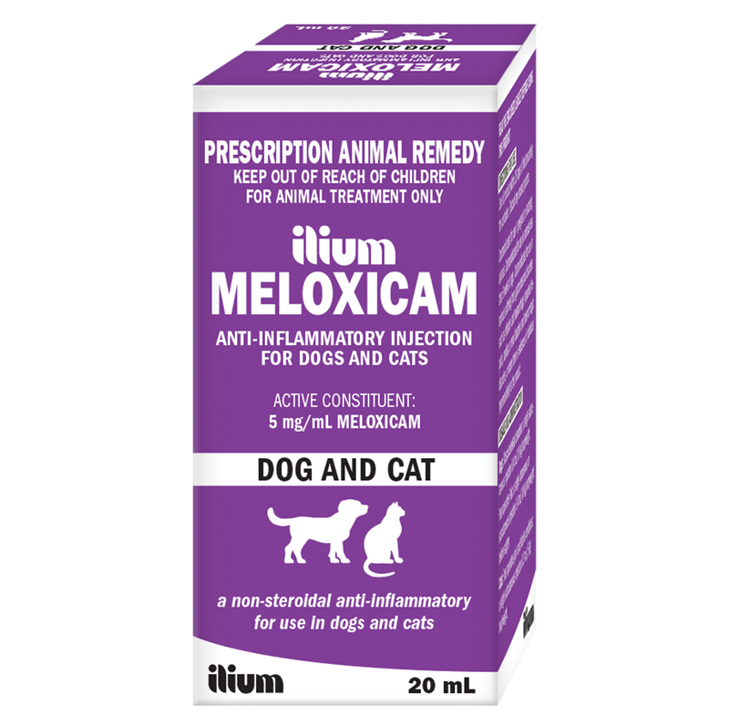 ilium Meloxicam 5 Injection for Dogs and Cats 20 mL